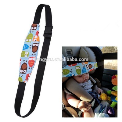 Infants and Baby Car Safety Seat Head Support Pram Stroller Safety Seat Fastening Belt Adjustable Playpens Sleep Positioner