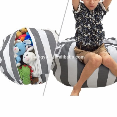 Quality Stuffed Animal Storage Bean Bag Chair