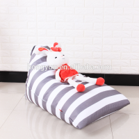 Stuffed Animal Storage Bean Bag Chairs - Premium Seat - Easy Solution for Extra Toys / Blankets / Covers / Towels / Clothes